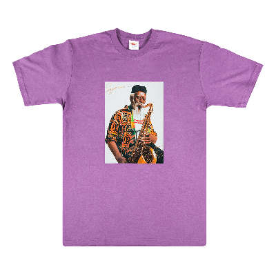 SUPREME SUPREME PHAROAH SANDERS TEE 'PURPLE'