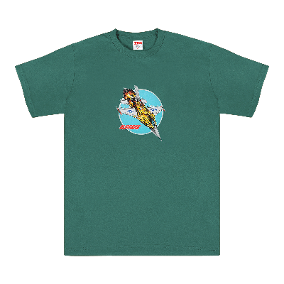 SUPREME SUPREME JET TEE 'DARK TEAL'