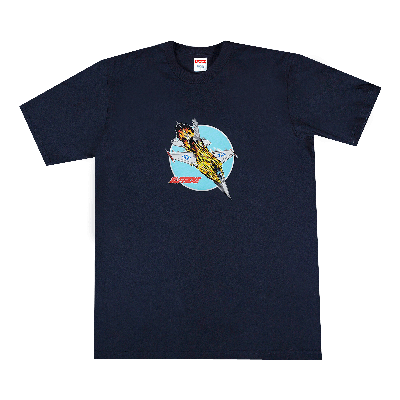 SUPREME SUPREME JET TEE 'NAVY'
