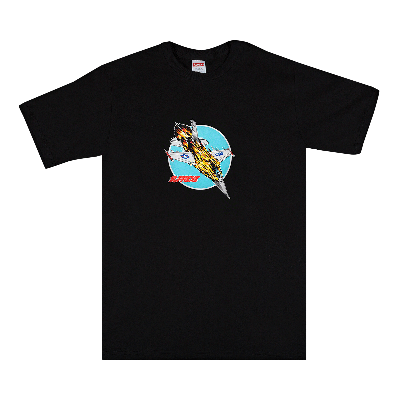 SUPREME SUPREME JET TEE 'BLACK'