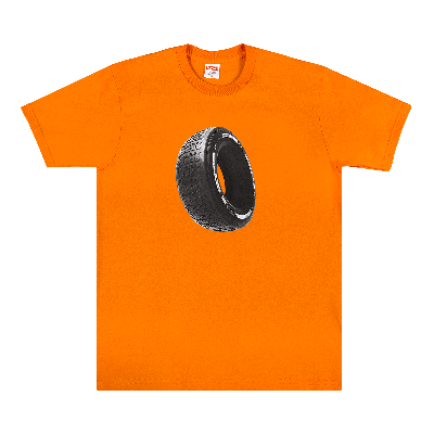 SUPREME SUPREME TIRE TEE 'ORANGE'