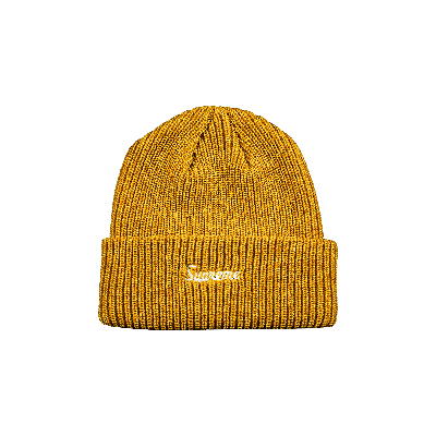 SUPREME SUPREME LOOSE GAUGE BEANIE 'SULFUR'