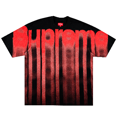 SUPREME SUPREME BLEED LOGO SHORT-SLEEVE TOP 'BLACK'