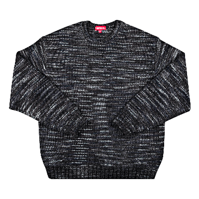 SUPREME STATIC SWEATER 'BLACK'