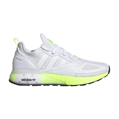ADIDAS ORIGINALS ZX 2K BOOST 'WHITE SOLAR YELLOW'