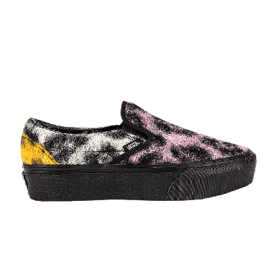 VANS CLASSIC SLIP-ON PLATFORM 'MIX LEOPARD'