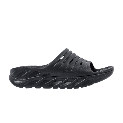 HOKA WMNS ORA RECOVERY SLIDE 'BLACK'