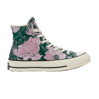 CONVERSE WMNS CHUCK 70 HIGH 'VINTAGE FLORAL - MIDNIGHT PINK GLAZE'