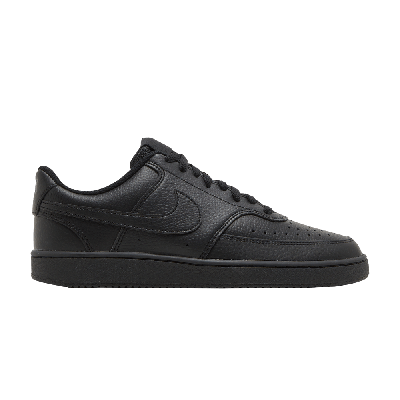 NIKE COURT VISION LOW 'TRIPLE BLACK'