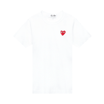COMME DES GARÇONS PLAY COMME DES GARÇONS PLAY MINI HEART TEE 'WHITE'
