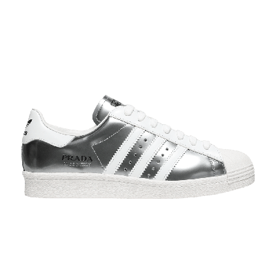 ADIDAS ORIGINALS PRADA X SUPERSTAR 'SILVER METALLIC'