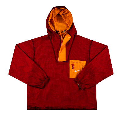 SUPREME SUPREME X NIKE JEWEL REVERSIBLE RIPSTOP ANORAK 'ORANGE'