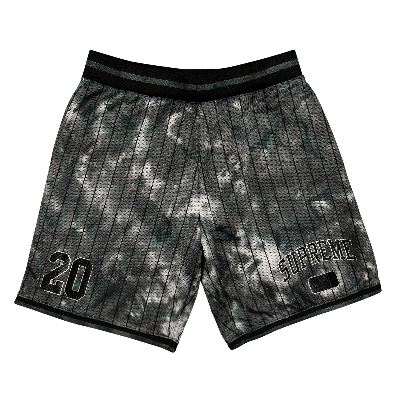 SUPREME SUPREME DYED BASKETBALL SHORT 'BLACK'