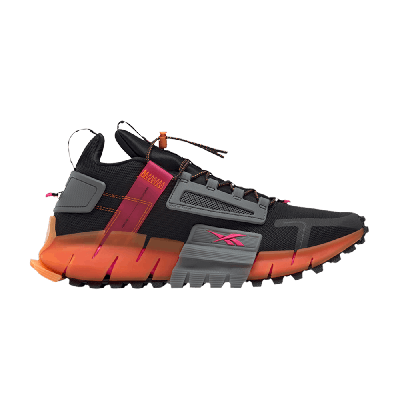 REEBOK ZIG KINETICA EDGE 'BLACK HIGH VIS ORANGE'