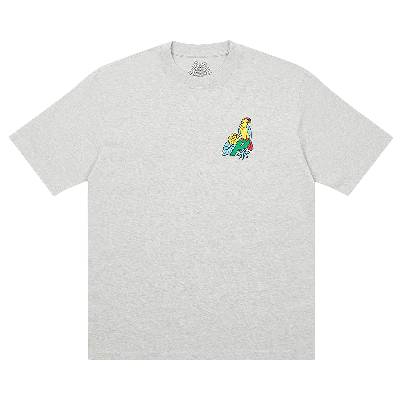 PALACE PALACE PARROT PALACE-3 T-SHIRT 'GREY MARL'