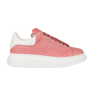 ALEXANDER MCQUEEN WMNS OVERSIZED SNEAKER 'BRIGHT GLITTER - MAGNOLIA'