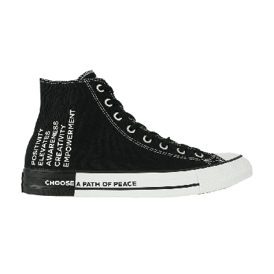 CONVERSE CHUCK TAYLOR ALL STAR HIGH 'SEEK PEACE - BLACK'