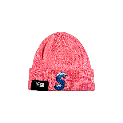 SUPREME SUPREME X NEW ERA S LOGO BEANIE 'PINK'