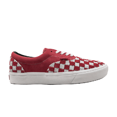 VANS ERA LX COMFYCUSH 'HAIRY CHECKERBOARD - RACING RED'