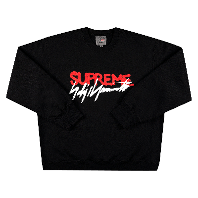 SUPREME SUPREME X YOHJI YAMAMOTO CREWNECK 'BLACK'