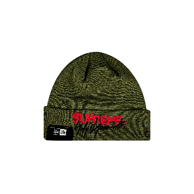 SUPREME SUPREME X YOHJI YAMAMOTO X NEW ERA BEANIE 'OLIVE'