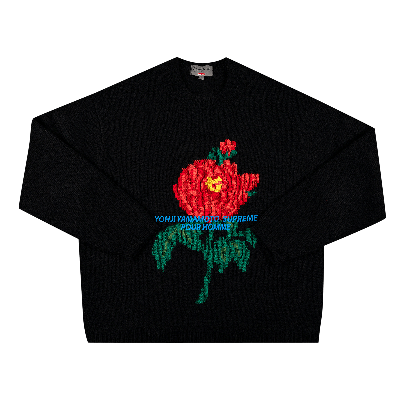 SUPREME SUPREME X YOHJI YAMAMOTO SWEATER 'BLACK'