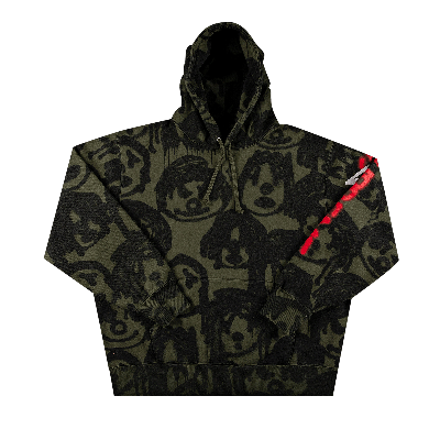 SUPREME SUPREME X YOHJI YAMAMOTO HOODED SWEATSHIRT 'OLIVE'