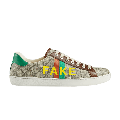 GUCCI ACE 'FAKE/NOT PRINT'