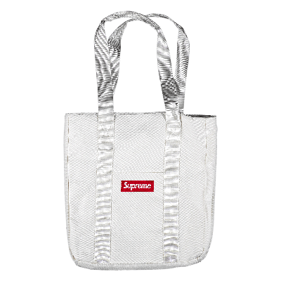 SUPREME SUPREME CANVAS TOTE 'WHITE'