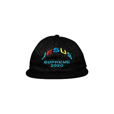 SUPREME SUPREME JESUS 6-PANEL 'BLACK'