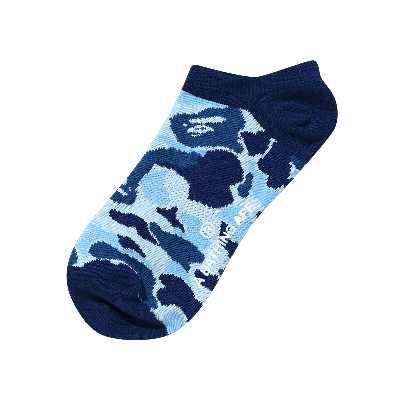 BAPE BAPE ABC CAMO SHORT SOCKS 'BLUE'