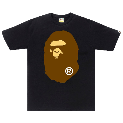 BAPE BAPE BIG APE HEAD TEE 'BLACK'