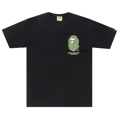 BAPE BAPE CITY TEE TOKYO BIG APE HEAD 'BLACK'