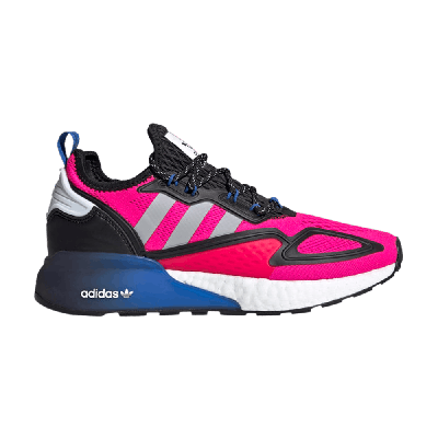ADIDAS ORIGINALS WMNS ZX 2K BOOST 'SHOCK PINK BLACK'