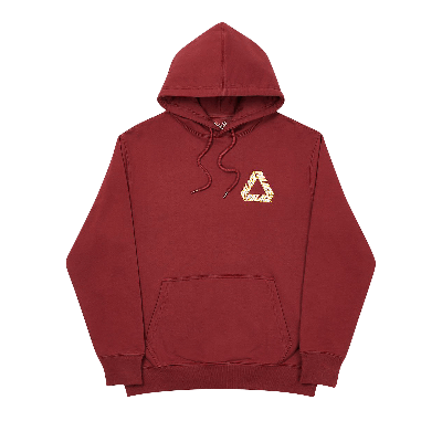 PALACE P3 TEAM HOOD 'BURGUNDY'