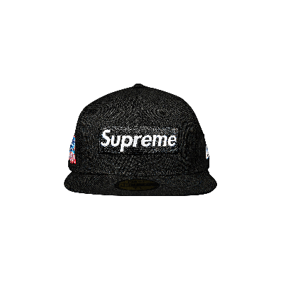 SUPREME SUPREME WORLD FAMOUS BOX LOGO NEW ERA 'BLACK'