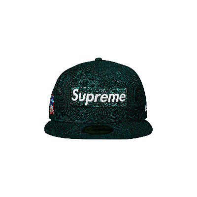 SUPREME WORLD FAMOUS BOX LOGO NEW ERA 'DARK GREEN'