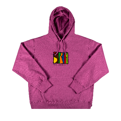 SUPREME SUPREME ENTERPRISES HOODED SWEATSHIRT 'BRIGHT PURPLE'