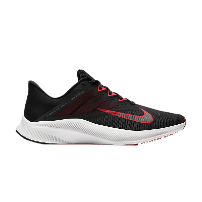 NIKE QUEST 3 'BLACK UNIVERSITY RED'