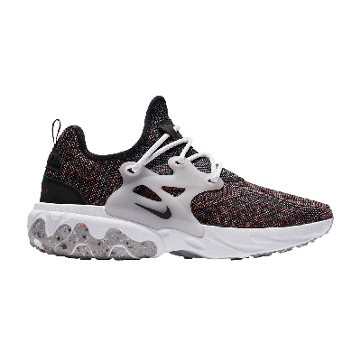 NIKE REACT PRESTO FLYKNIT 'MULTI BLACK'