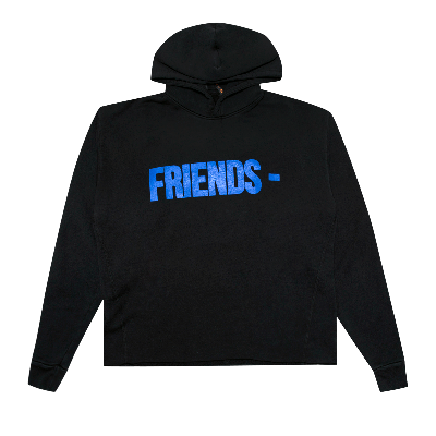 VLONE VLONE FRIENDS HOODIE 'BLACK/BLUE'
