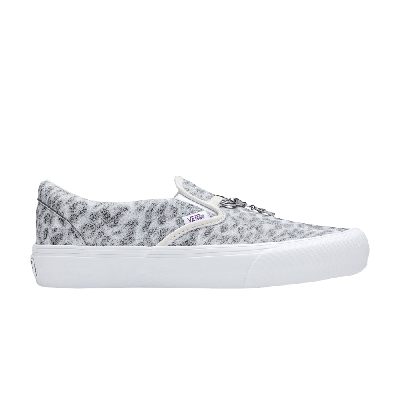 VANS NEEDLES X VAULT CLASSIC SLIP-ON V 'ANIMAL PRINT - WHITE'