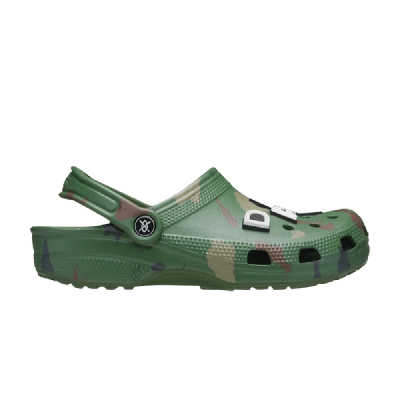 CROCS DAILY PAPER X CLASSIC CLOG 'GREEN CAMO'