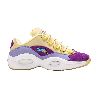 REEBOK BBC ICE CREAM X QUESTION LOW 'YELLOW LILAC GLOW'