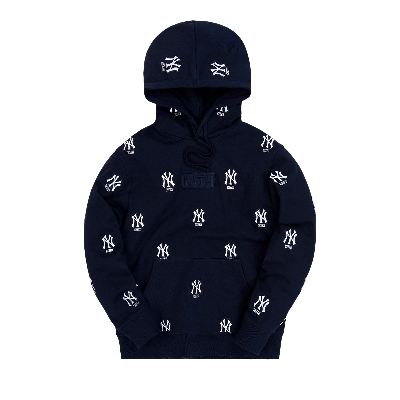 KITH KITH FOR MAJOR LEAGUE BASEBALL NEW YORK YANKEES MONOGRAM HOODIE 'NAVY'