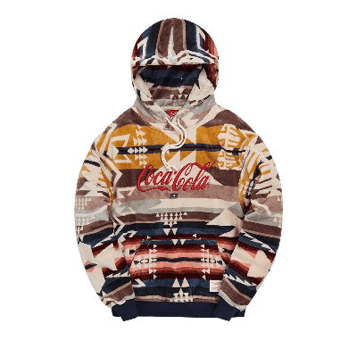 KITH KITH X COCA-COLA X PENDLETON TERRY WILLIAMS 3 HOODIE 'IVORY/MULTI'