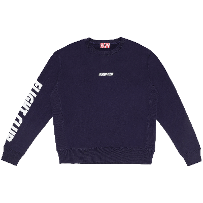 FLIGHT CLUB FLIGHT CLUB OVERSIZED LOGO CREWNECK 'NAVY'