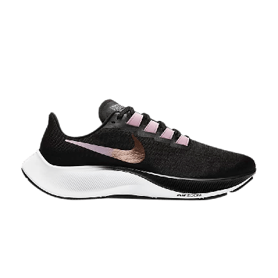 NIKE WMNS AIR ZOOM PEGASUS 37 'BLACK LIGHT ARCTIC PINK'
