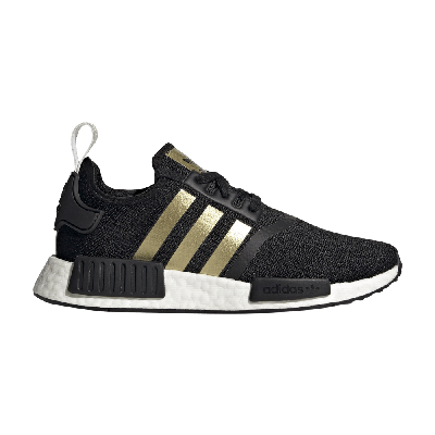 ADIDAS ORIGINALS WMNS NMD_R1 'METALLIC FORMSTRIP - CORE BLACK'