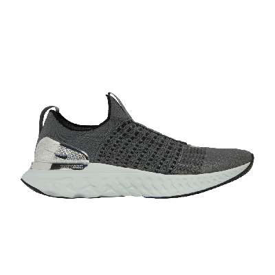 NIKE REACT PHANTOM RUN FLYKNIT 2 'IRON GREY SILVER'